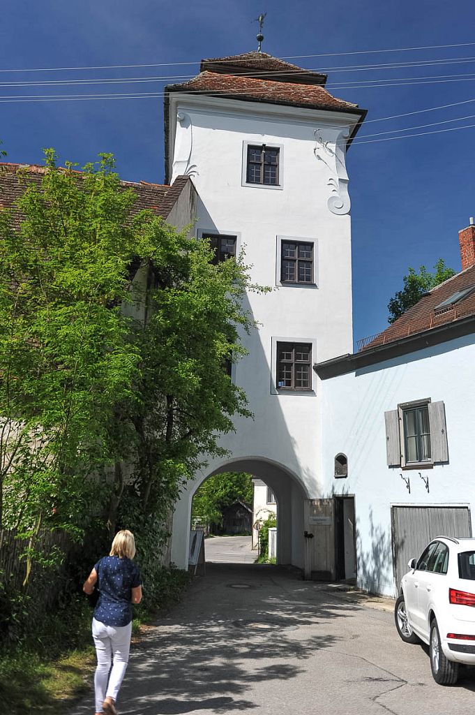 Der Taubenturm im schönsten Mai-Licht