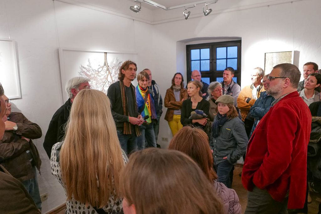 Opening in the second floor