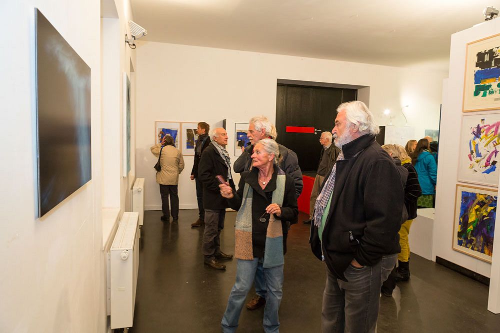 Gruppenausstellung BLAU Nov. 2016 in Dießen im Blauen Haus